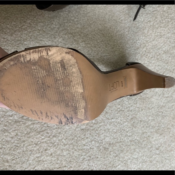 Ann Taylor Loft heeled sandals - Picture 7 of 8